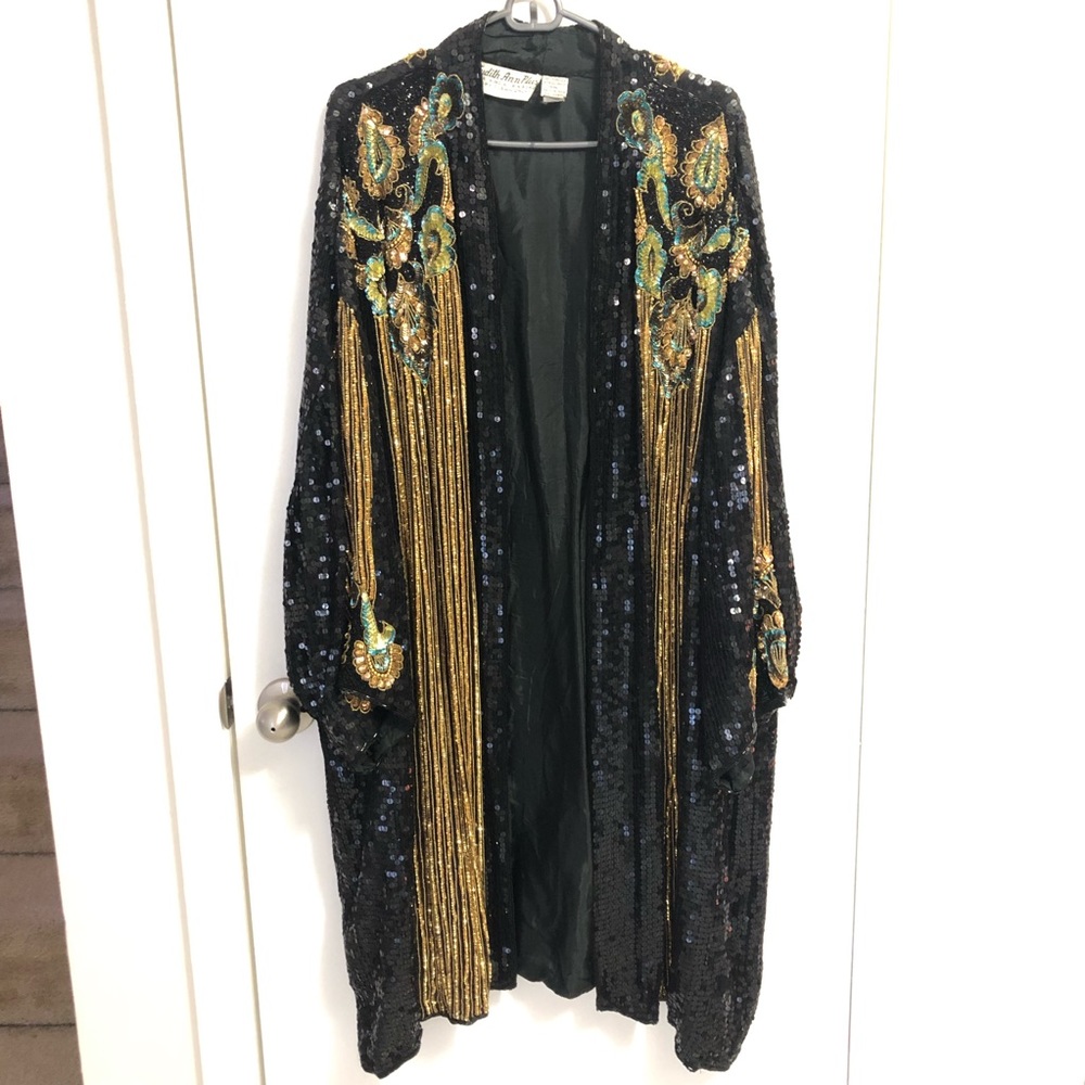 Vintage sequin kimono
